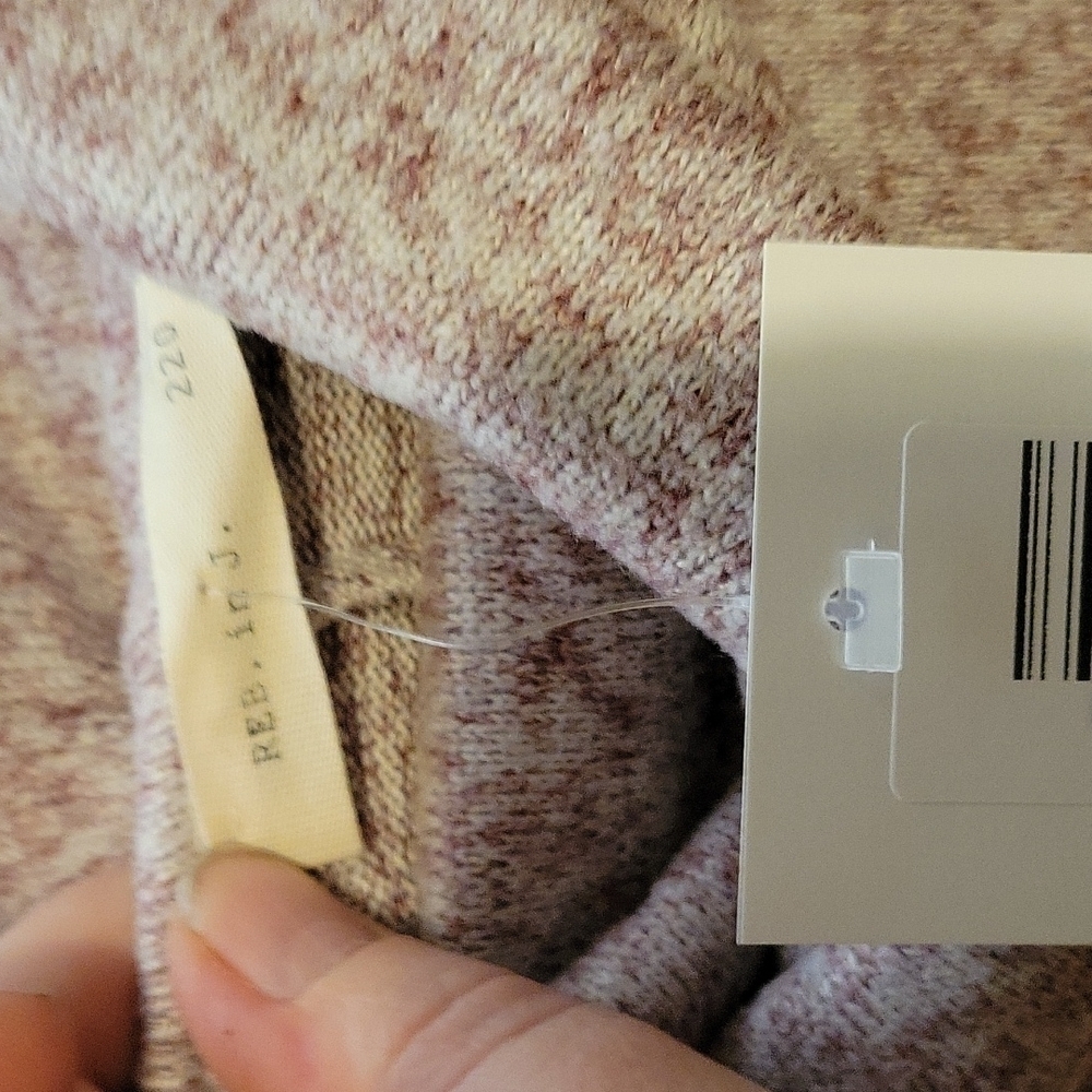 NWT Pink Heather,  Cowl Neck tunic,  size XL, Reb in J - Picture 6 of 6